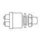 393209R91 Push Button Start Switch/Glow Plug Horn Fits Case IH 966 21026 21256