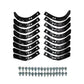 Tiller Tine Set for Troy-Bilt Part #: GW-1245, 10802, 1901118, 1270-1A, 1270-2A