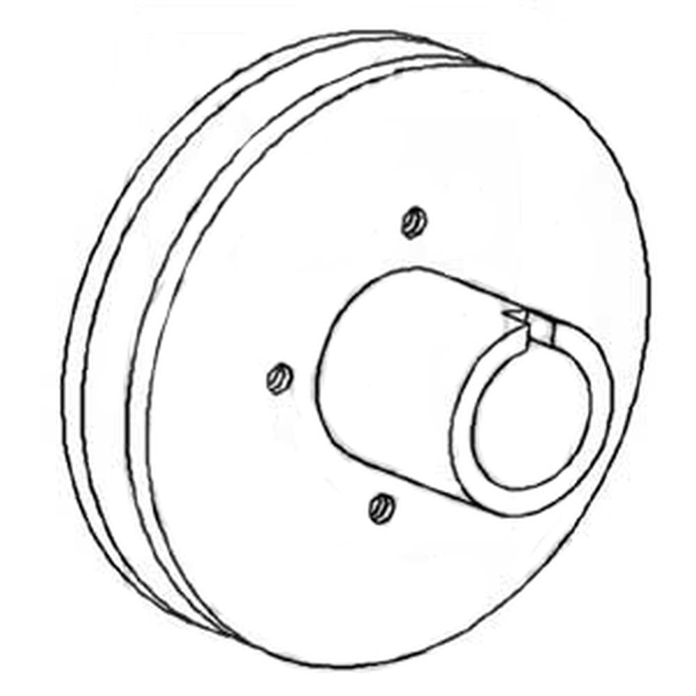 192160 FRONT HYDRAULIC PUMP CRANKSHAFT DRIVE PULLEY Fits Ford 9N 2N 8N