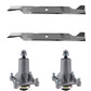 2 Blade & 2 Mandrel Kit
 Fits Husqvarna Replaces 192870