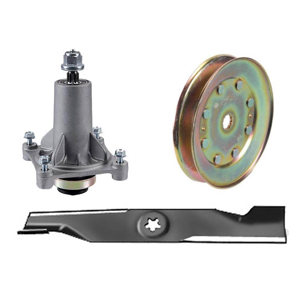 Spindle Assembly, Blade & Pulley Kit Fits Ariens Replaces 153535
