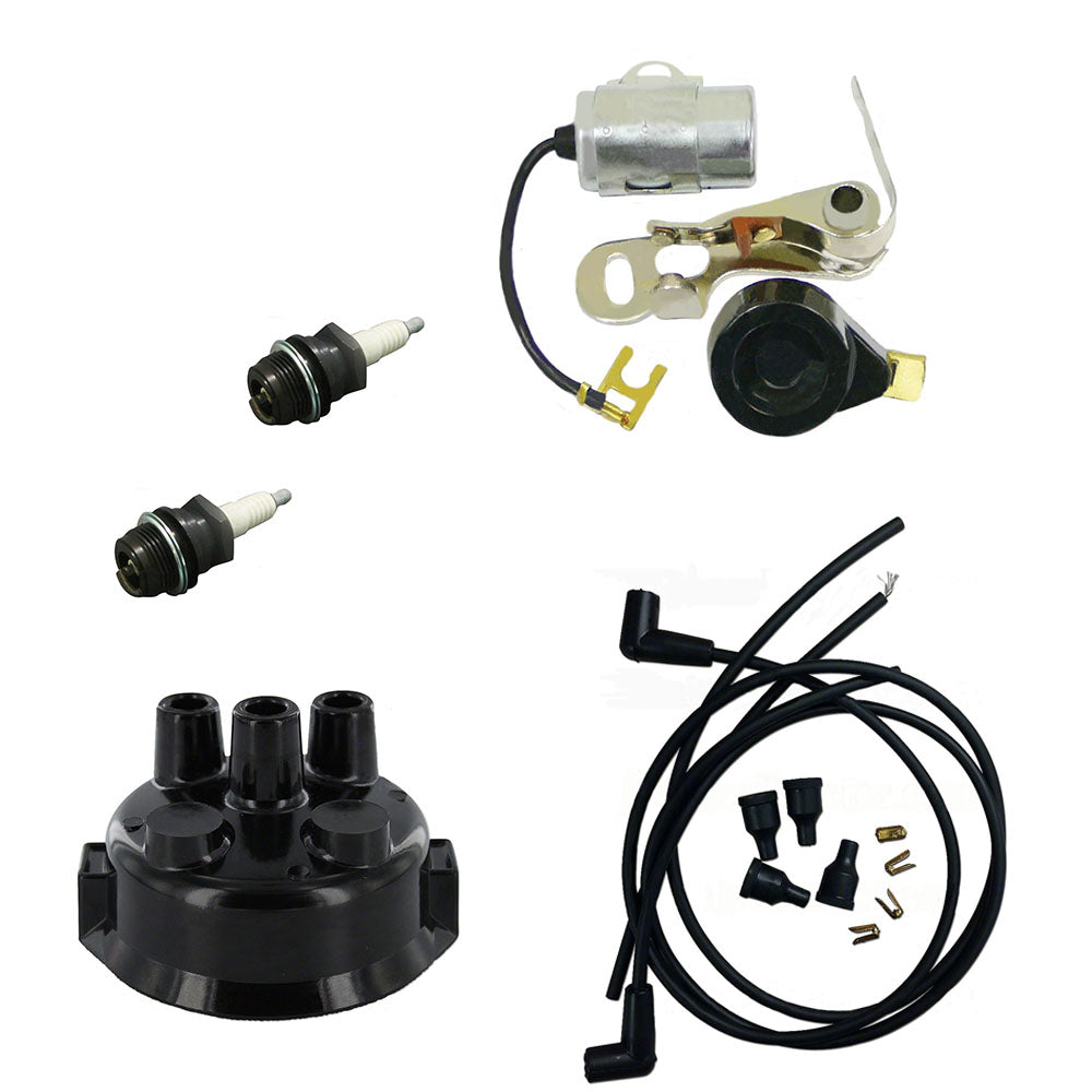 2 Cylinder Tractor Ignition Tune up kit Fits John Deere M MC MT 320 330 420 430