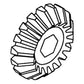 194194C1 Auger Bevel Gear Fits Case IH 1660 1666 1680 1688 2366 2188 ++ Combine