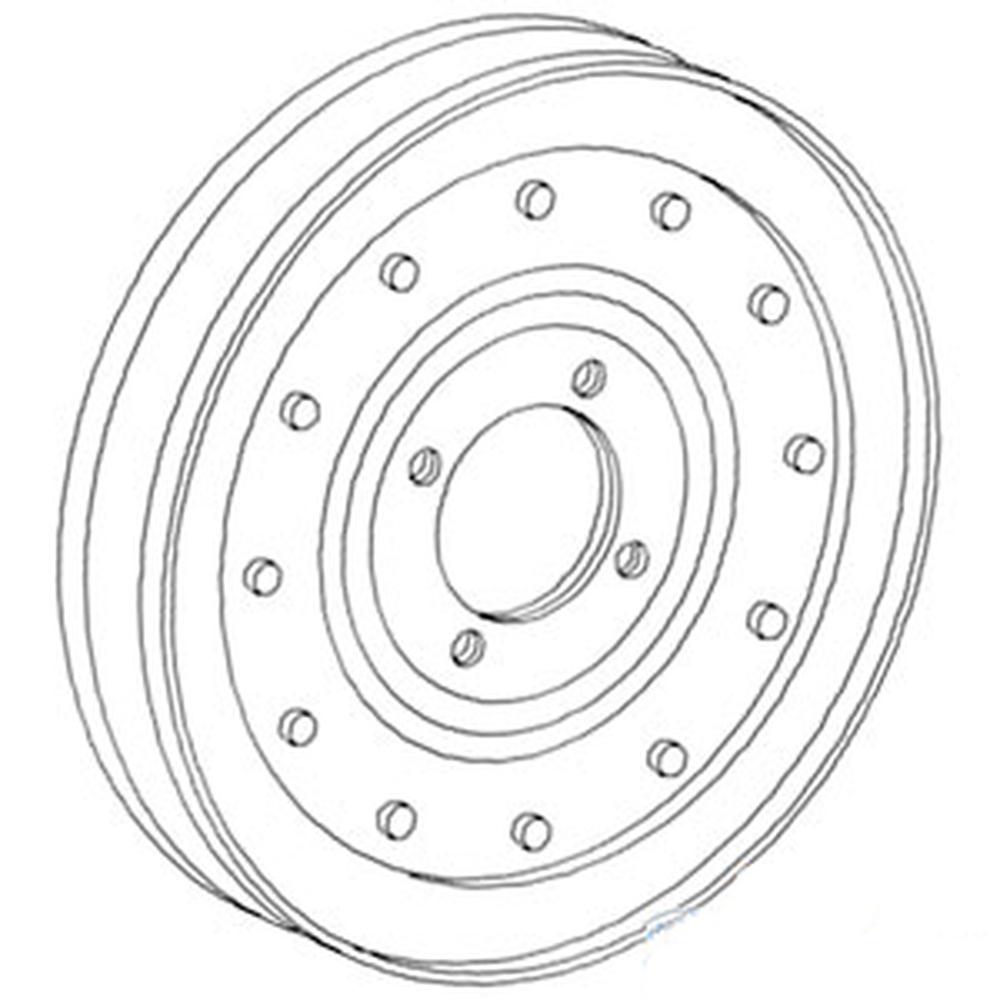 WN-195161C1-PEX Beater, Discharge, Drive Pulley Fits International/CaseIH 1420