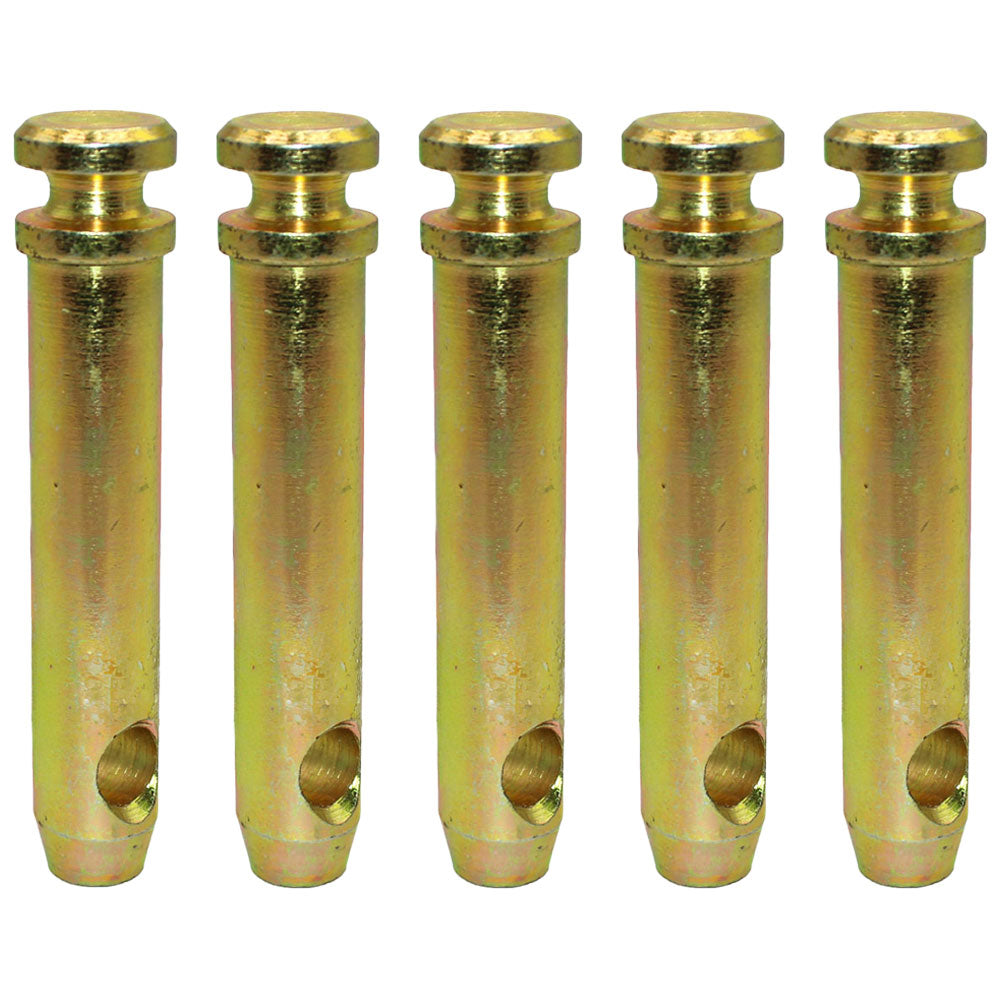 (5-Pack!) Tool Tuff Fits CAT 1 Tractor Top Link Pin 3/4" Dia. x 2-3/4" Usable Le