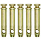 (5-Pack!) Tool Tuff Fits CAT 1 Tractor Top Link Pin 3/4" Dia. x 2-3/4" Usable Le