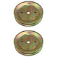 Qty 2: Spindle Pulleys Fits Ariens Replaces 21546446