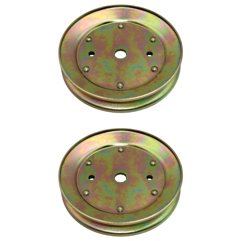 NEW Set of 2 Spindle Pulley's 195945 197473 532195945
