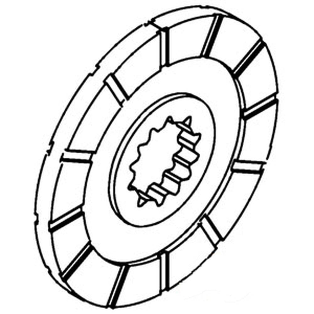 Heavy Duty Brake Disc Fits International Replaces 121961