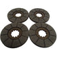 Qty 4: Heavy Duty Brake Disc Fits John Deere Replaces AH19839
