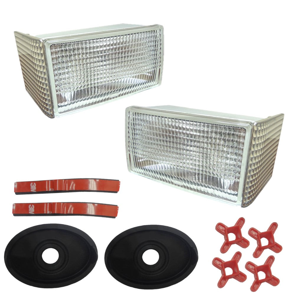 Front Grill Light Set Fits Case/International Harvester Replaces 1964579C2