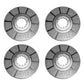 Qty 4: Bonded Brake Disc Fits Case/International Harvester Replaces 358195R91