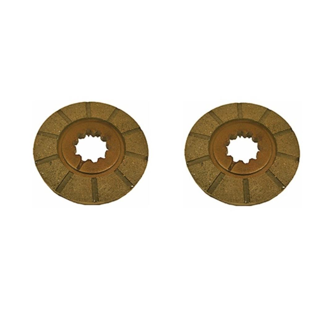Qty 2: Bonded Brake Disc Fits Case/International Harvester Replaces 358195R91