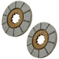 Qty 2: Bonded Brake Disc Fits Case/International Harvester Replaces 358195R91