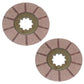 (2) 6" Bonded Brake Discs 1975462C3 Fits Case IH/Fits International 544 2544