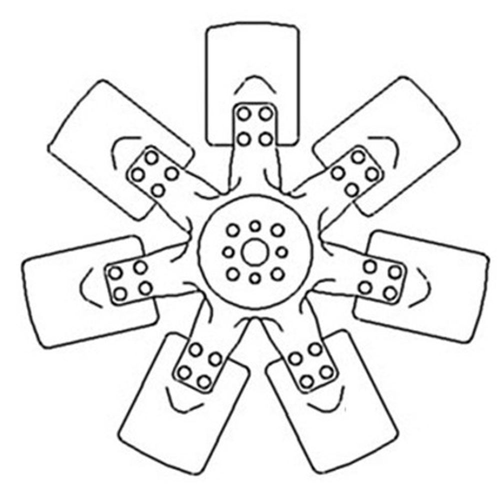 Fan(s) Fits Case/International Harvester Replaces 1998741C2