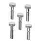 Five (5) 1-1/2 " x 3/8" Grade 5 Cap Screw Hex Bolts Fits John Deere 120-814362,