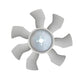 7 Blade Fan 1C01074110 Fits Kubota Engines V3300 V3600 V3800 Hole 1.3” x 2.1”