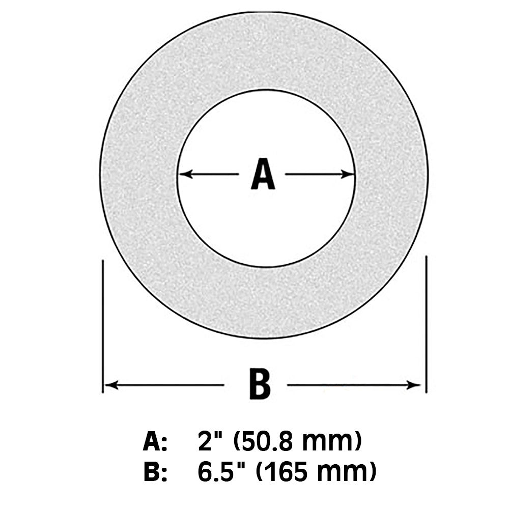 2 PTO Clutch Friction Discs 6.50" OD X 2.00" ID .127" Thick Fits Ford Cutter