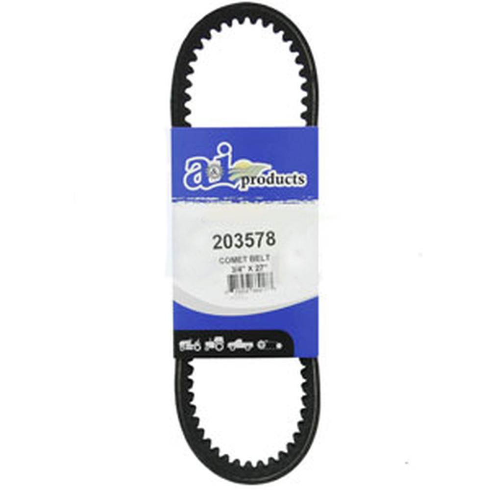 203787 Go Kart Belt 7/8" x 35.83" Fits Comet 44 Series