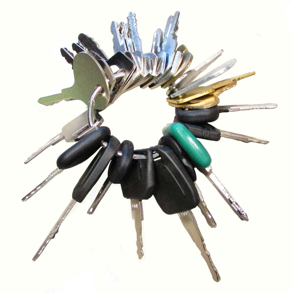 33 Keys - Heavy Construction Equipment Key Set - New!