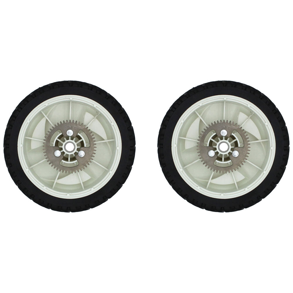 Two New Aftermarket Drive Wheels 105-3036 For Lawn Boy Walk Behind Mowers