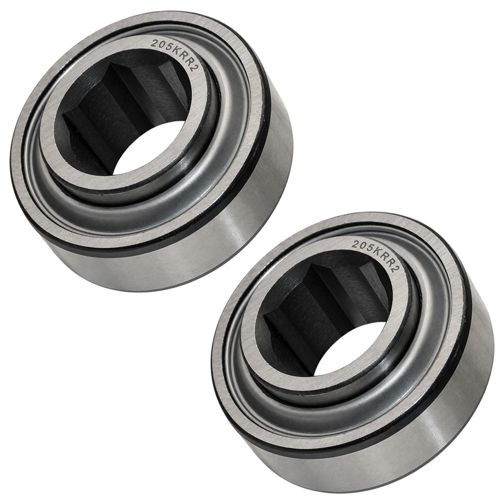 Set of (2) AA28271 Replacement 7/8" Hex Bore Bearings Fits John Deere