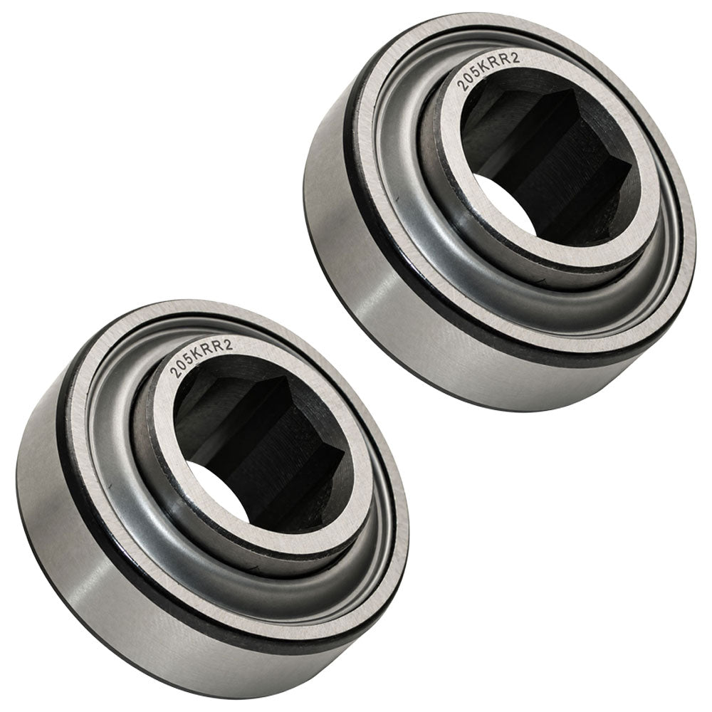 Set of (2) AA28271 Replacement 7/8" Hex Bore Bearings Fits John Deere