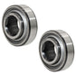 Set of (2) AA28271 Replacement 7/8" Hex Bore Bearings Fits John Deere