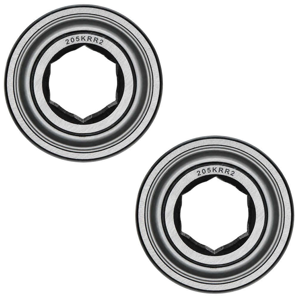 Set of (2) AA28271 Replacement 7/8" Hex Bore Bearings Fits John Deere