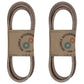 Qty 2: Blade Drive Belt - 5/8" x 114.75"
 Fits Woods Replaces 20644
