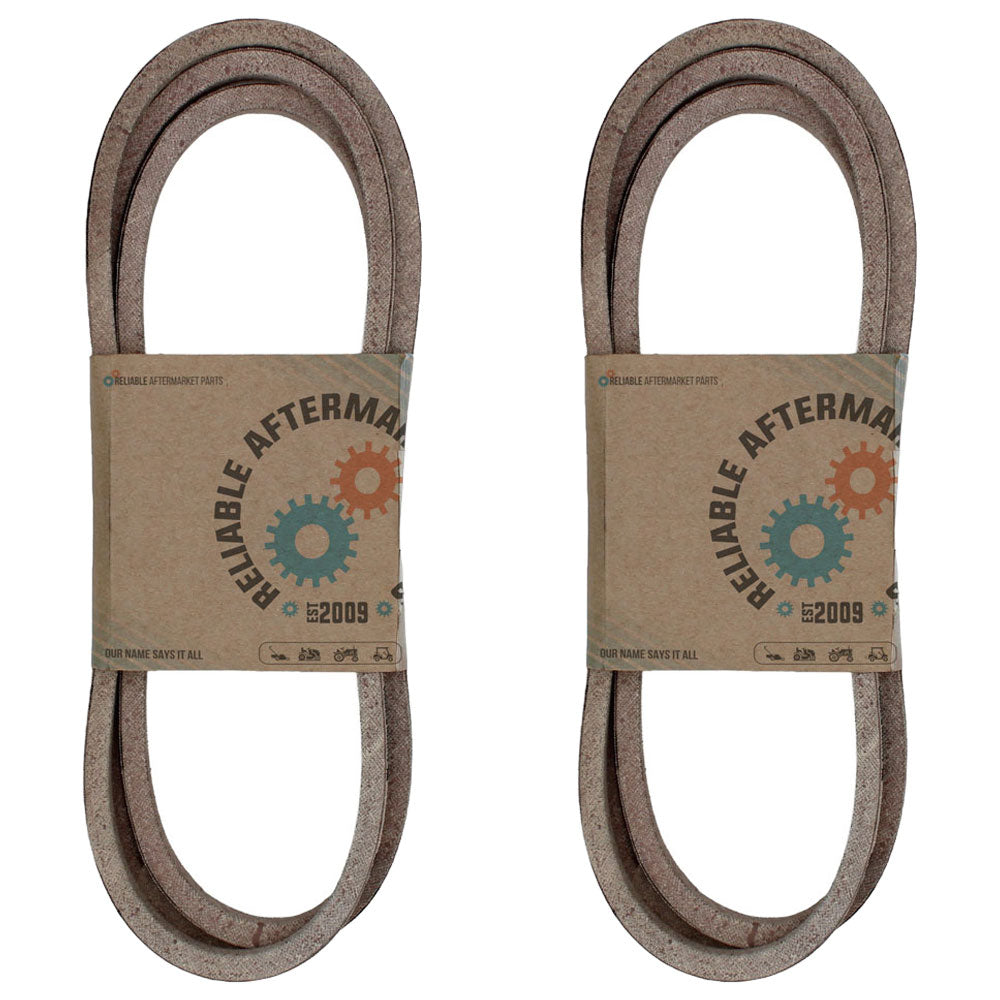 Qty 2: Blade Drive Belt - 5/8" x 114.75"
 Fits Dixie Chopper Replaces 2006B112