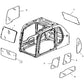 Cab Glass - Windshield Front Lower fits Komatsu PC600LC-6 PW130-6K 20Y-54-36113