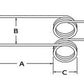 Qty 5: Baler Tooth Fits Case/International Harvester Replaces 210614C1