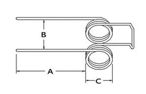 Qty 5: Baler Tooth Fits Ford/New Holland Replaces 210614C1