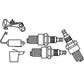 21A888 Tune Up Kit Fits Ford/New Holland Tractor 2000 3000 4000 Fits champi