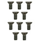 Ten (10) 21M7194 Bed Knife M6-1.0 Flat Screws For John Deere Tractor Dozer Mower