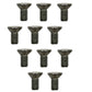 Qty 11: Flat Head Screws Fits John Deere Replaces 21M7194
