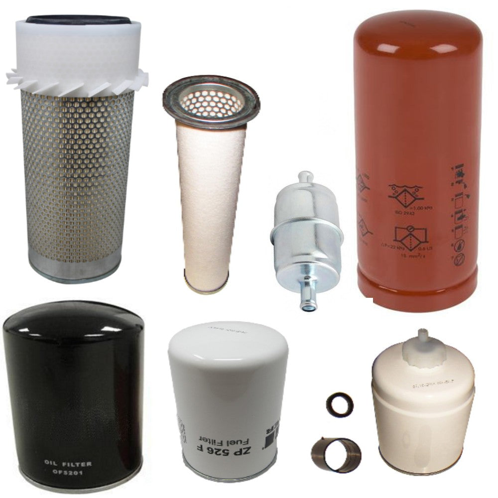 7 Piece Maintenance Filter Kit Fits Caterpillar Replaces 9Y7804