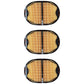 Qty 3: Air Filter Element Fits Caterpillar Replaces 227-7449