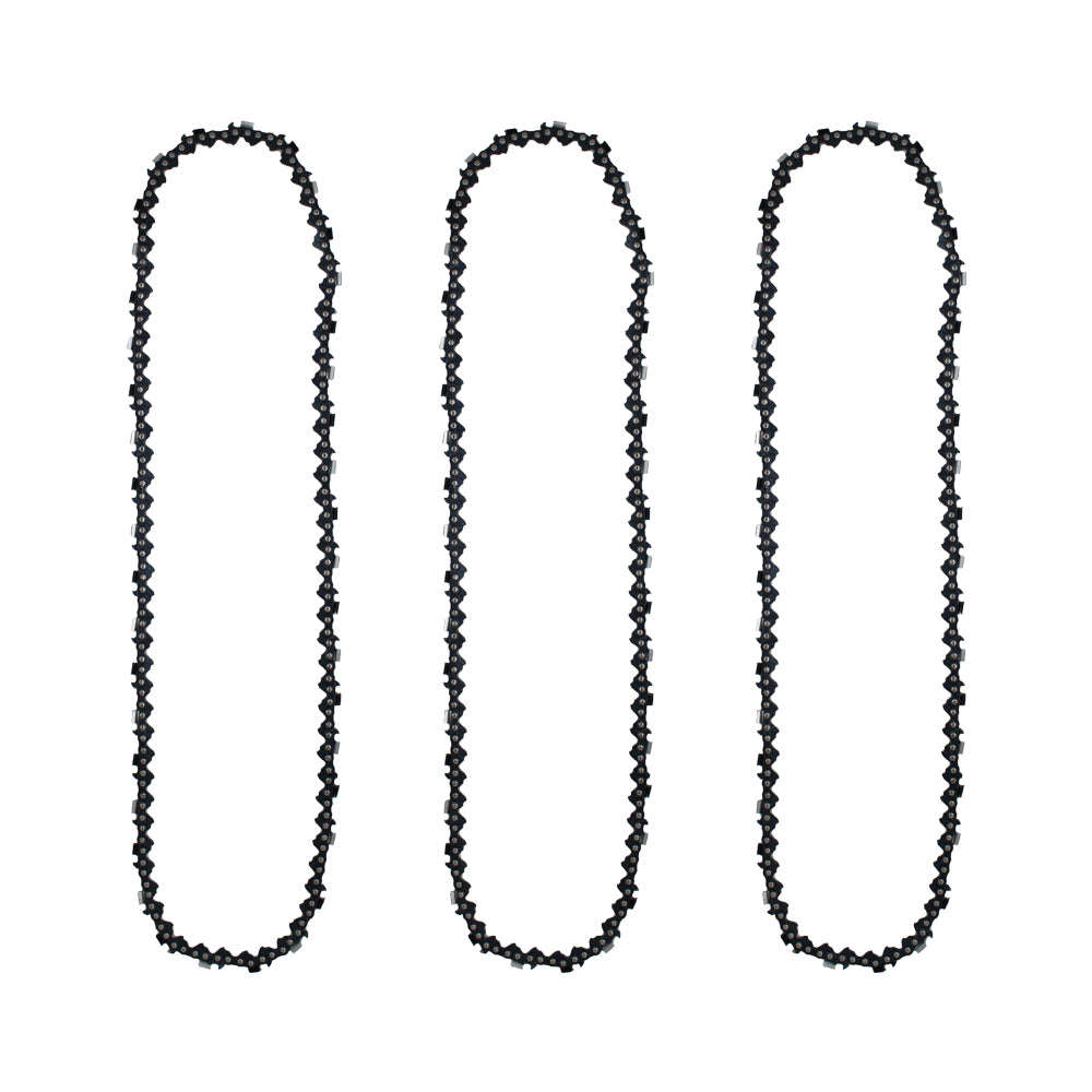 Qty 3: 20" Semi Chisel Chainsaw Chain Fits Windsor Replaces 63J81