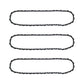 Qty 3: 20" Semi Chisel Chainsaw Chain Fits Oregon Replaces 22BPX081G