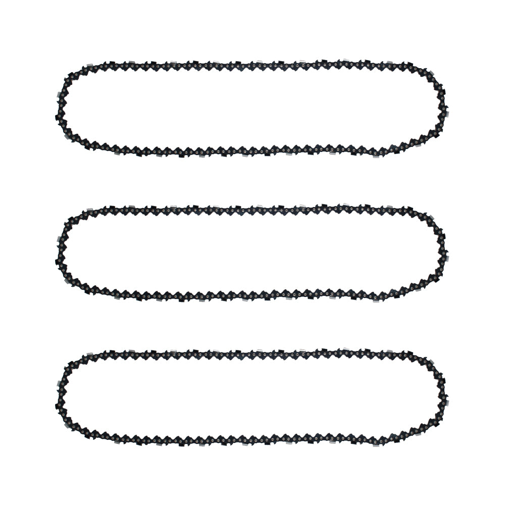 Qty 3: 20" Semi Chisel Chainsaw Chain Fits Oregon Replaces 22BPX081G