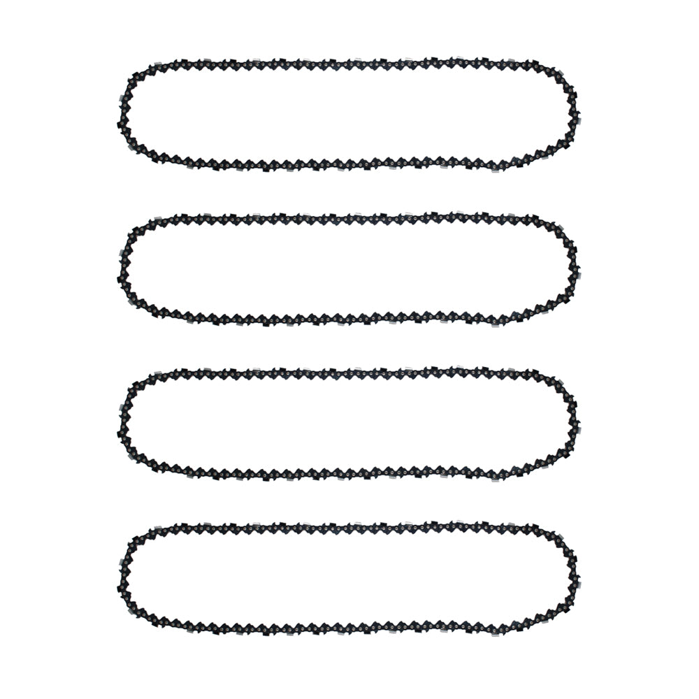 Qty 4: 20" Semi Chisel Chainsaw Chain Fits Windsor Replaces 63J81