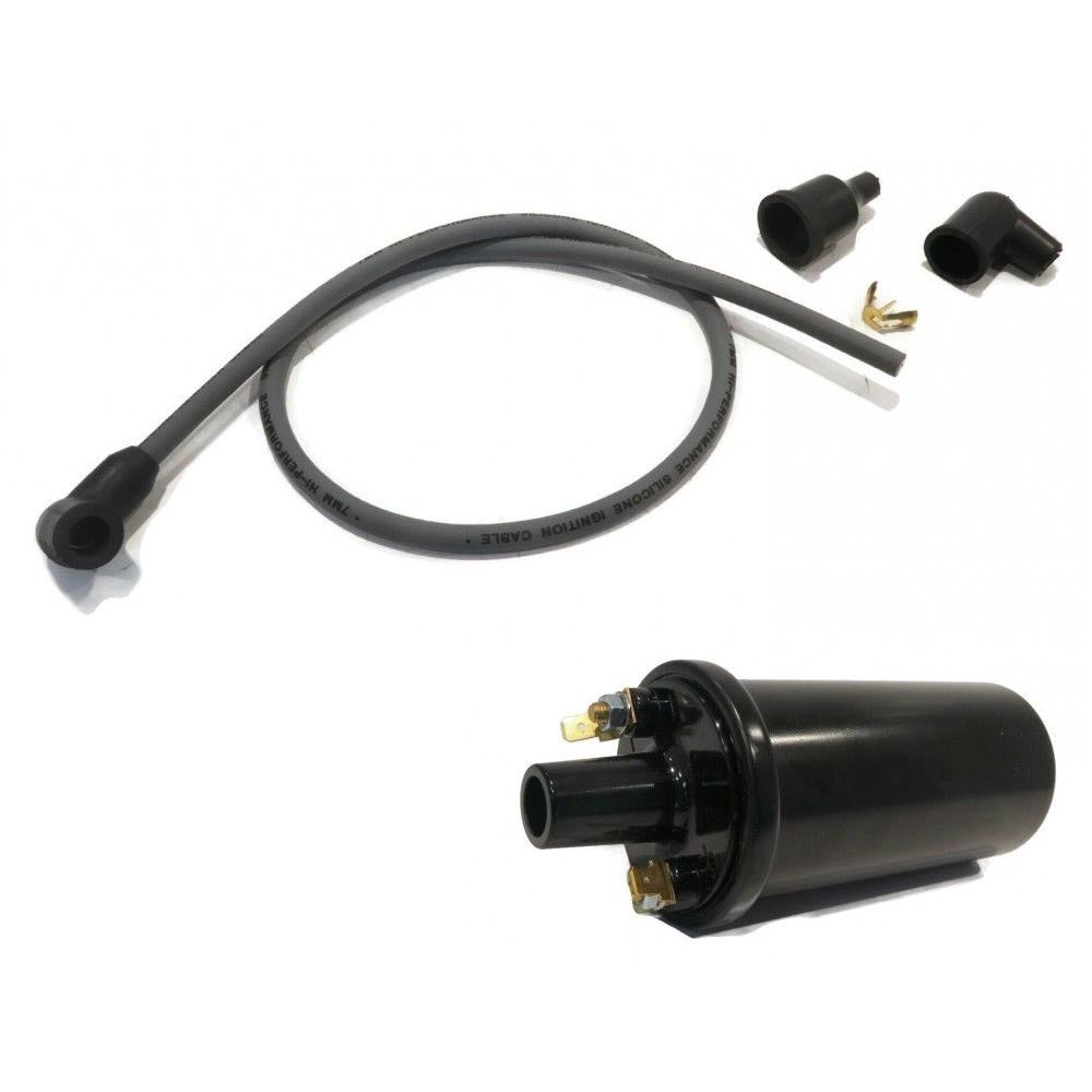 Ignition Coil w/ Wire Kit Fits John Deere Replaces AM132453