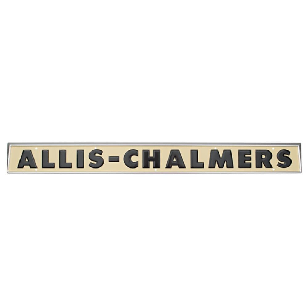 233854 Creme w/ Black Nameplate Fits Allis Chalmers D10 D12 D14 D15 D17