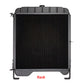 New Radiator Fits Case/International Harvester 85XT Skid Steer 237992A3