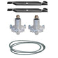 Lawn Mower Deck Rebuild Kit
 Fits Craftsman Replaces 128285 Made with Aramid