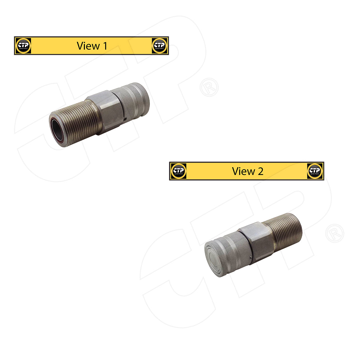 2416190 Coupler (Female) Flat Fac Fits Caterpillar Models