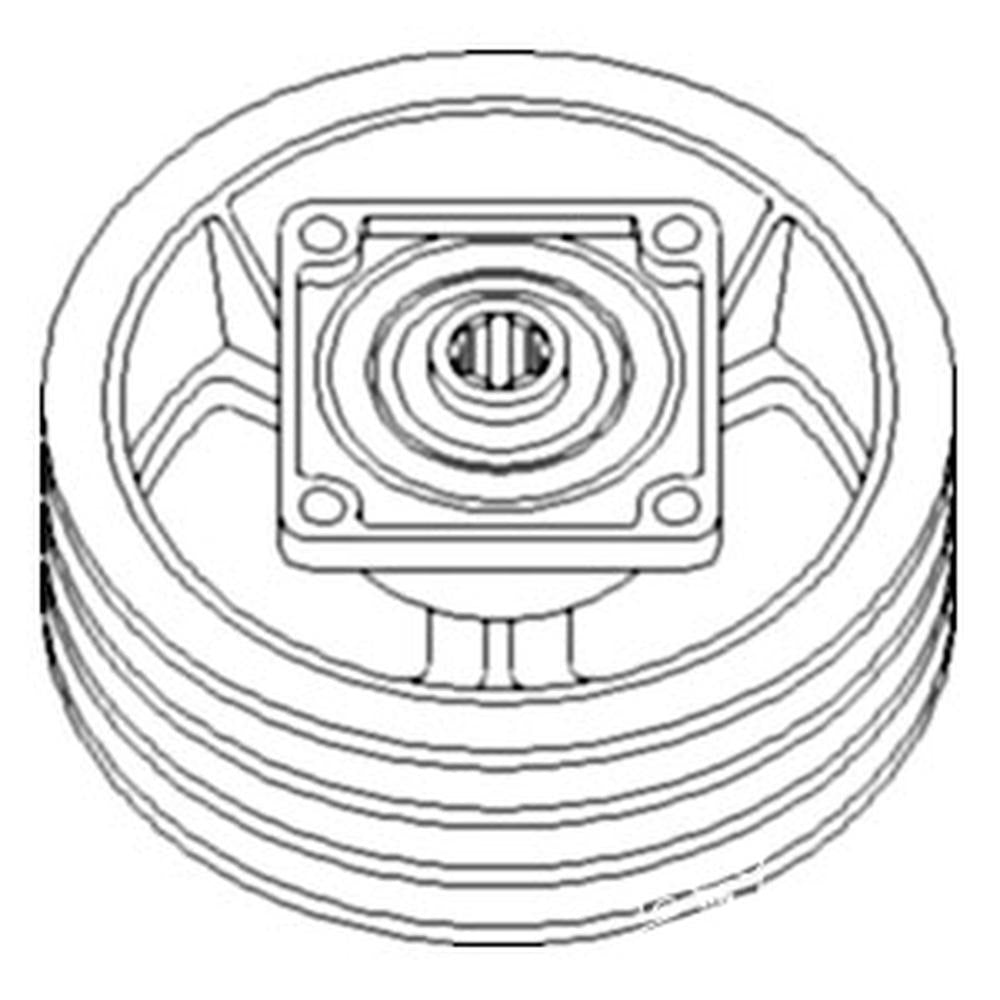 241930A1 New Jackshaft Drive Feeder Pulley Fits Case-IH Combine Models